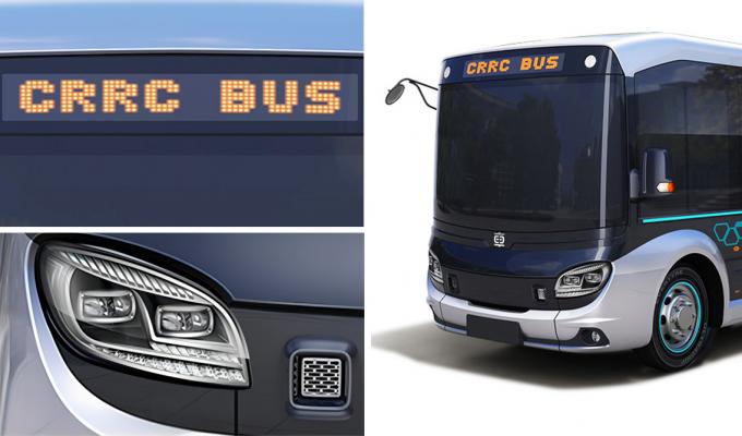 Hoge efficiëntie en energiebesparende elektrische bus TEG6530BEV 5,3 meter stadsbus 1